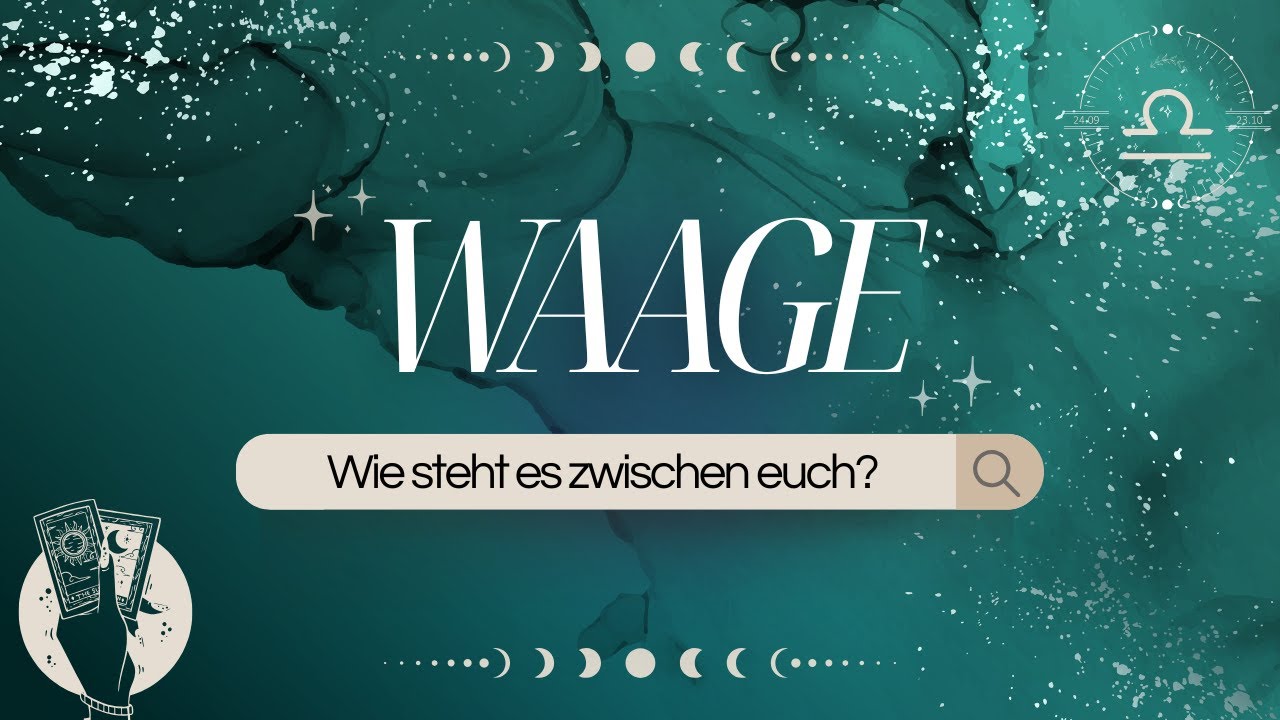WAAGE ♎ Die Maske fällt I Beziehungsspiel