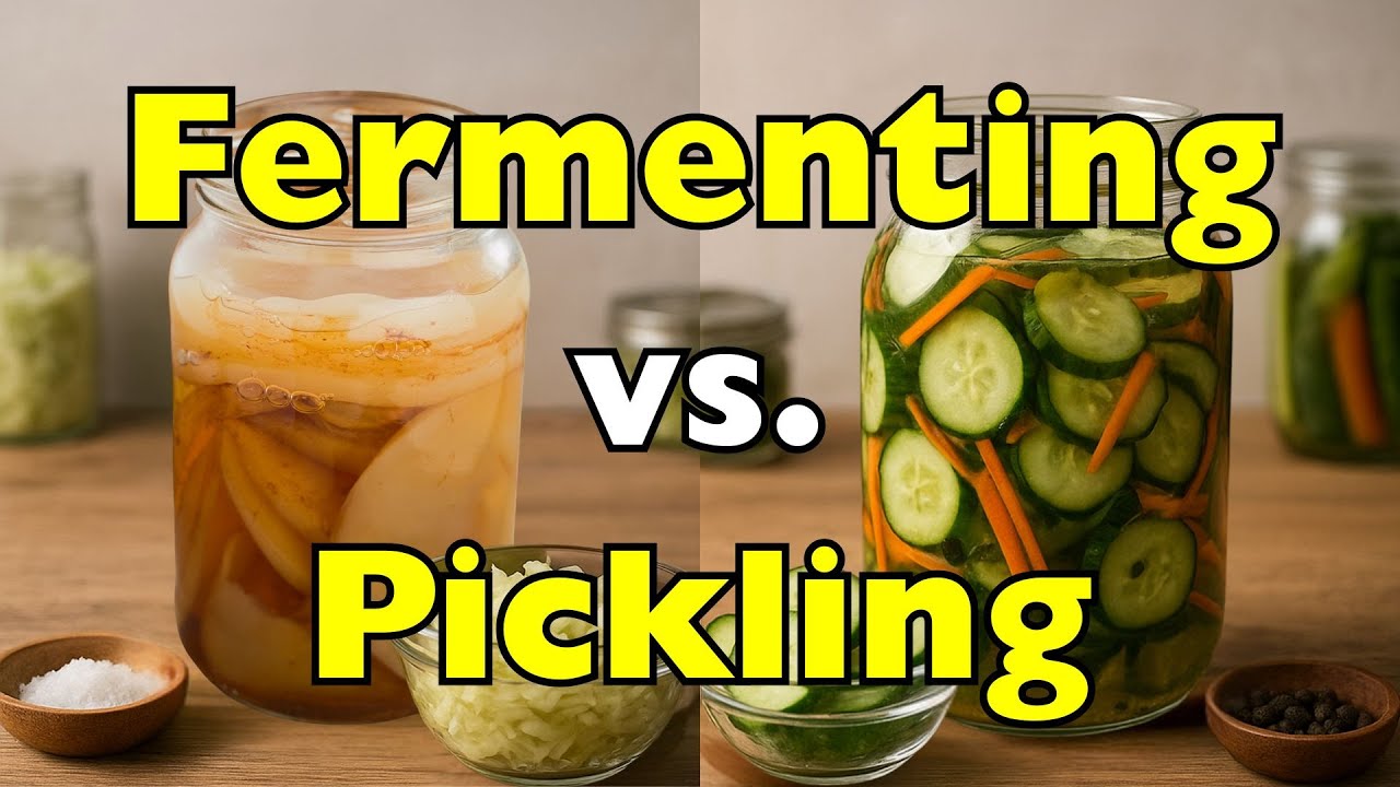 Fermenting vs. Pickling: What’s the Difference?