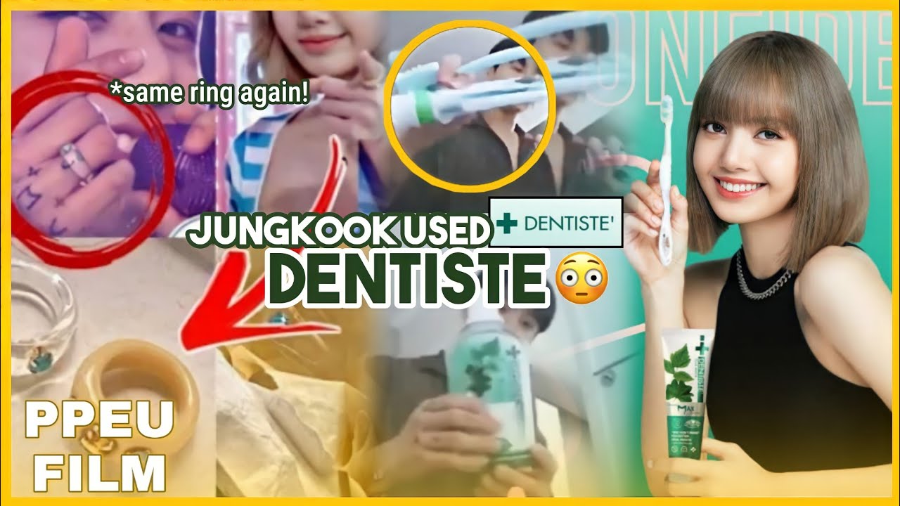 👀 jungkook promoted dentiste lisa's new endorsed products from thailand 😱 etc. | THE THEORY #9