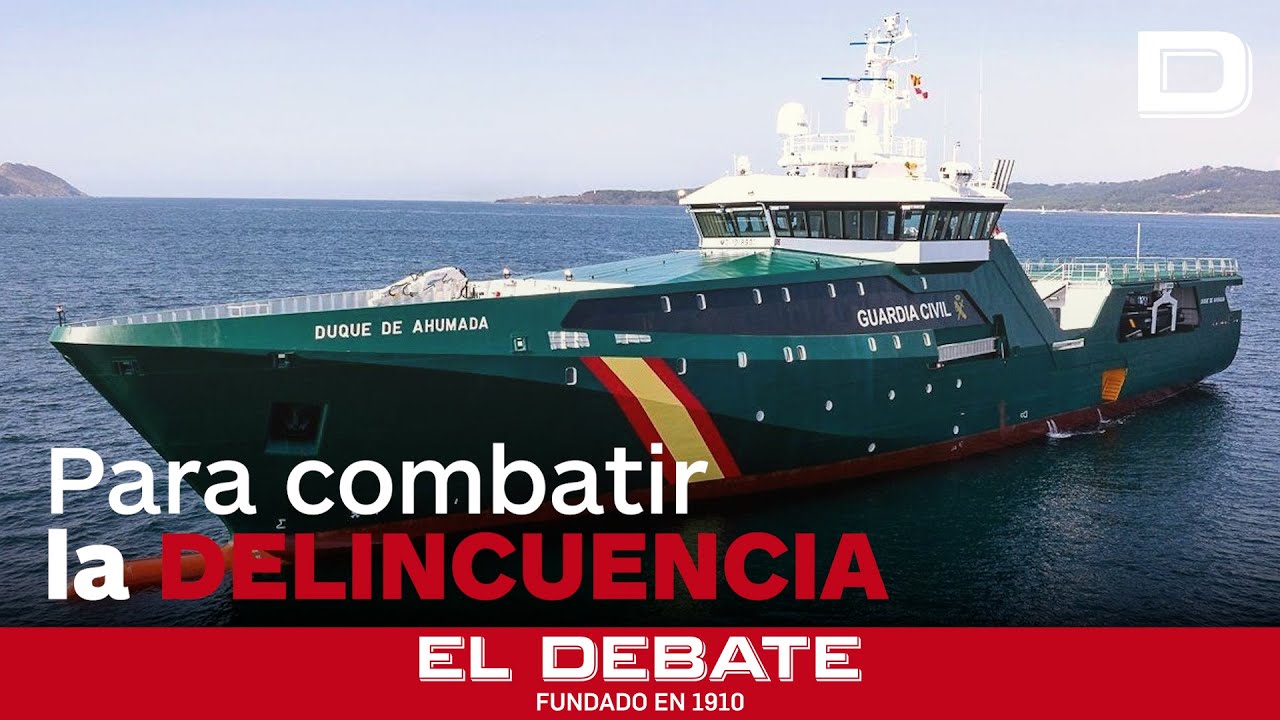 Así es el nuevo buque de la Guardia Civil para controlar el narcotráfico