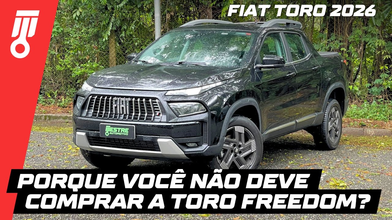 Fiat Toro Volcano 1.3 Turbo 2026 - Porque é a MELHOR VERSÃO da Toro??