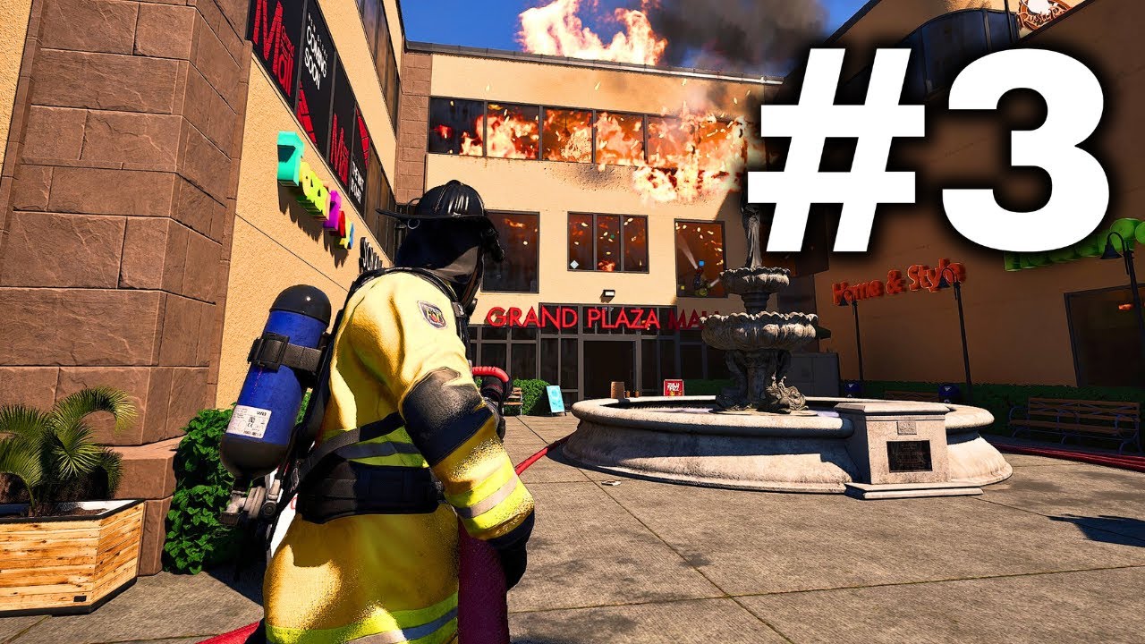 Firefighting Simulator: Ignite | Part 3: Huge Grand Plaza Mall Fire