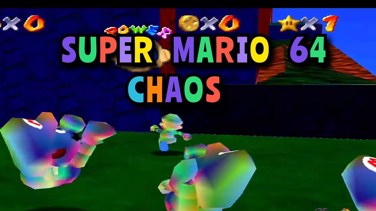 SUPER MARIO 64 CHAOS GAMEPLAY