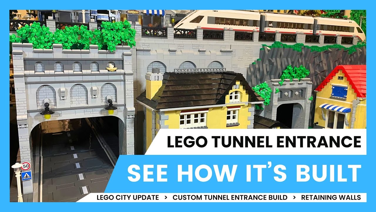 Вход в туннель LEGO, который вам действительно нужен в вашем городе