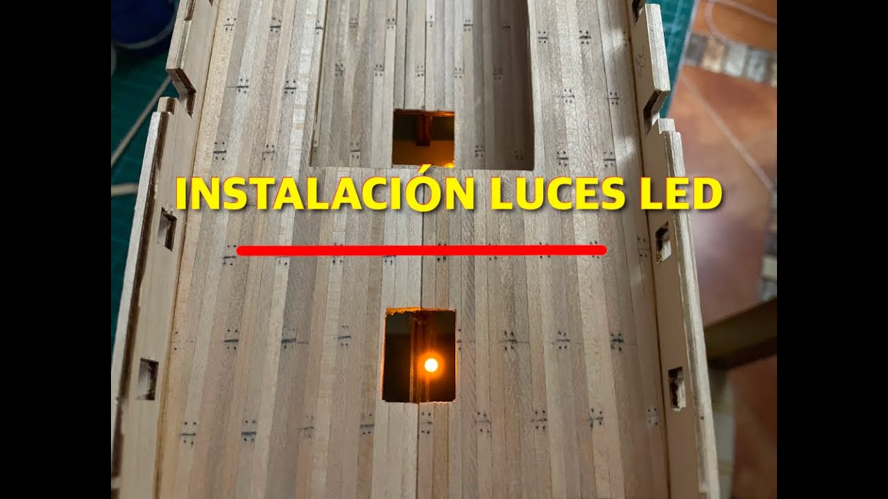 Santísima Trinidad - Instalación luces LED efecto llama
