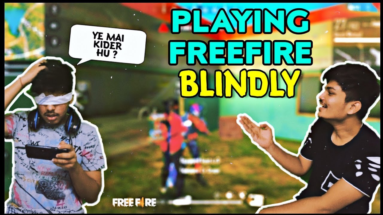 FREE FIRE || WE DID BLIND FOLD CHALLENGE || GONE COMPLETELY WRONG || LIVE REACTION , MUST WATCH