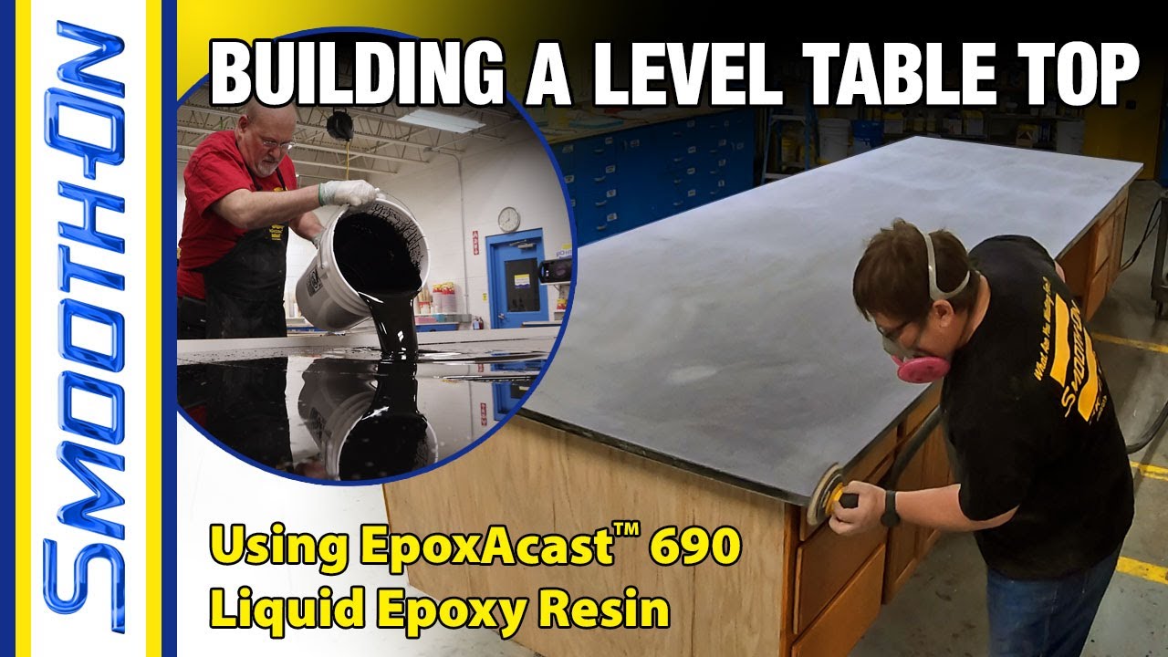 How To Make A Liquid Epoxy Resin Table Top
