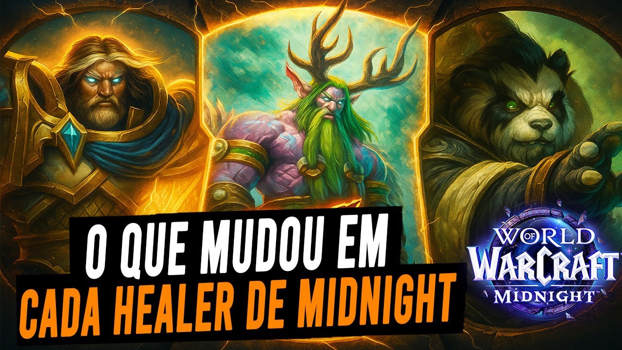 O que mudou em cada um dos HEALERS em Midnight