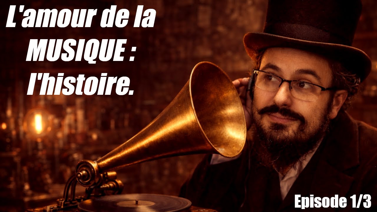 L'amour de la MUSIQUE : l'histoire. [Épisode 1/3]