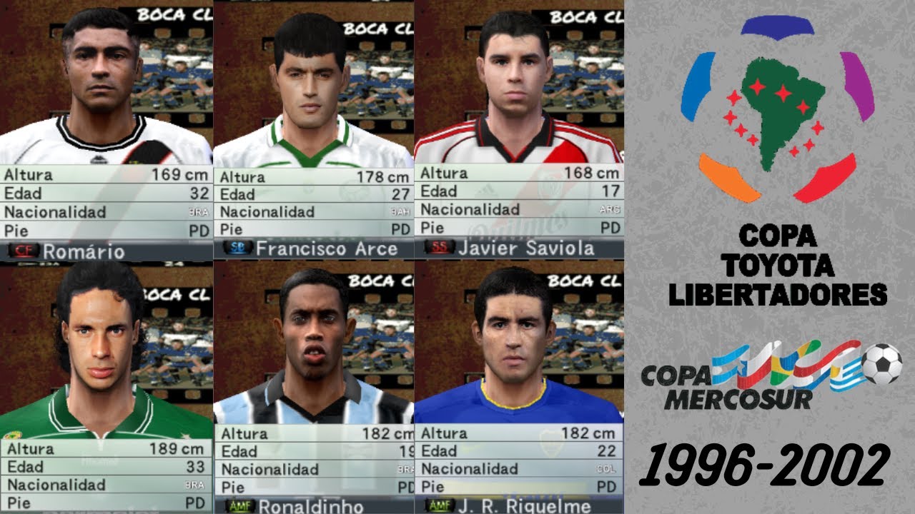 ⭐ HISTORY LIBERTADORES-SUDAMERICANA-MERCOSUR - PES 6 (PC) 🎮