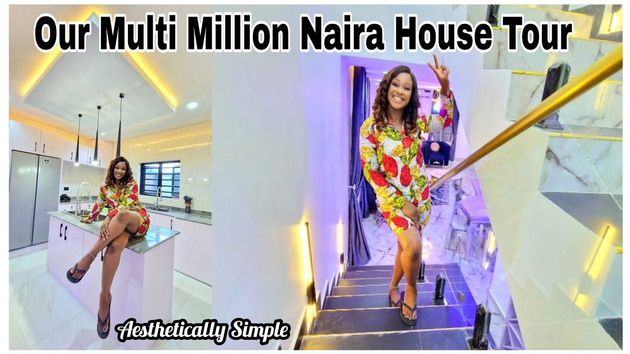 HOUSE TOUR! Our ULTRA MODERN 4 Bedroom Duplex in PortHarcourt Nigeria with EXQUISITE Interior Design