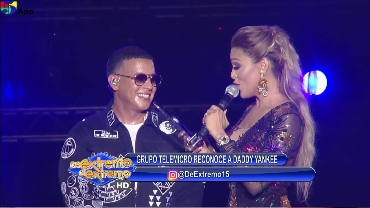 Daddy Yankee es Reconocido por Medios Telemicro Aniversario Telemicro 2018