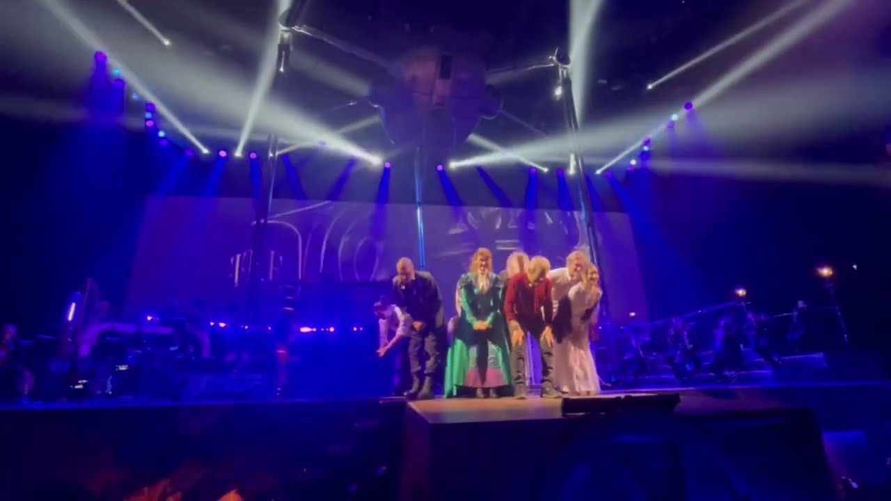 Jeff Wayne War Of The Worlds Spirit Of Man Tour 2025 Liverpool  Epilogue, Nasa and Life Begins Again