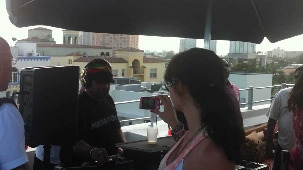 MIAMI WMC2012 - Mr. V@Clevelander Hotel - C-Level Rooftop - Pt.3