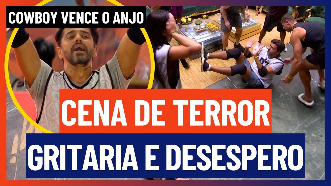 🔵 PÂNICO! Cowboy PASSA MAL e cai no CHÃO; PRODUÇÃO age às PRESSAS! | BBB 26