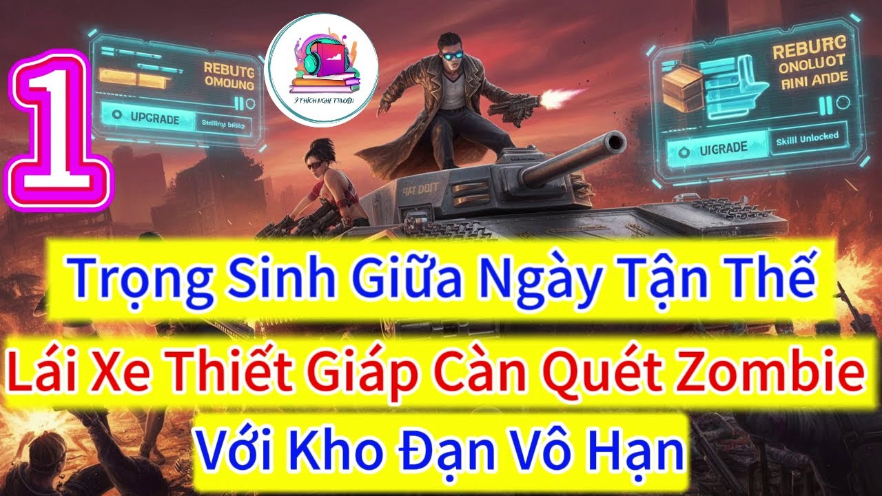 Trọng Sinh Giữa Ngày Tận Thế: Lái Xe Thiết Giáp Càn Quét Zombie Với Kho Đạn Vô Hạn!