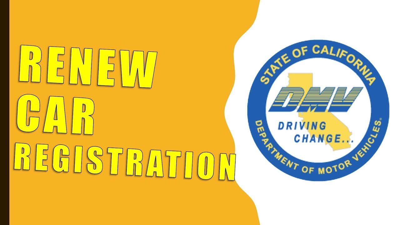 How to Renew Car Registration on the DMV website?