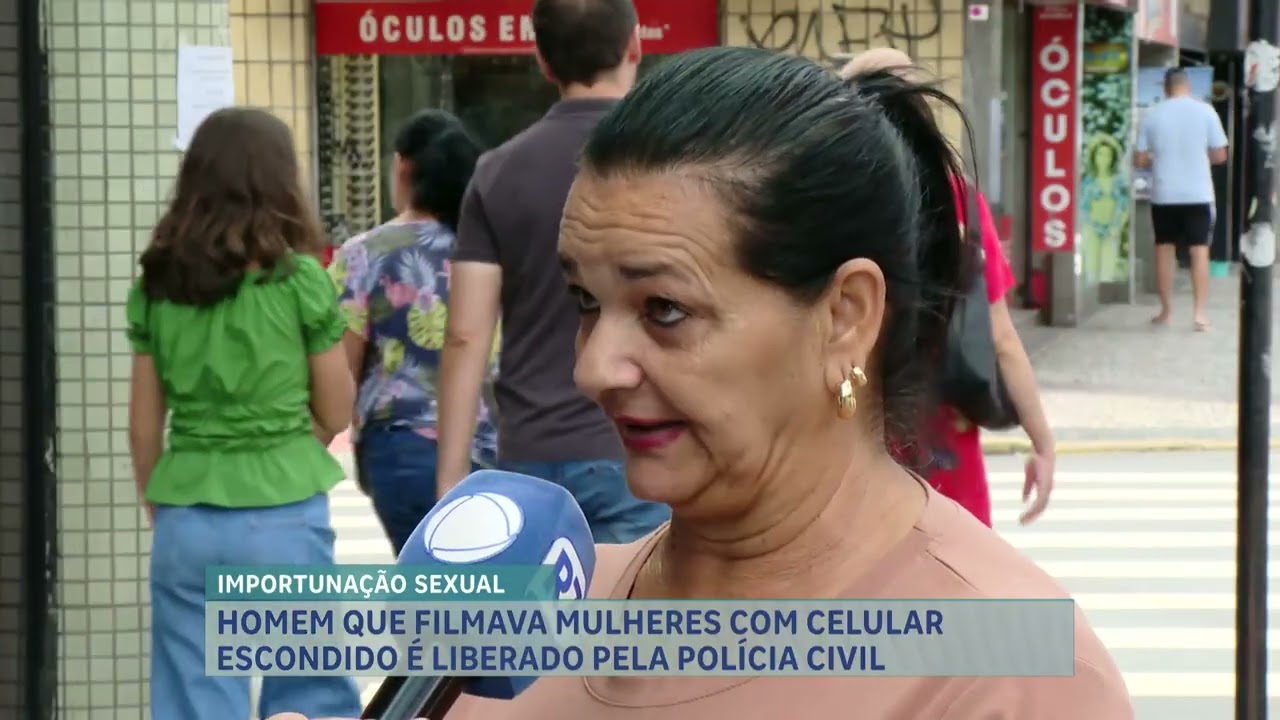 Homem que filmava mulheres com celular escondido é liberado pela Polícia Civil