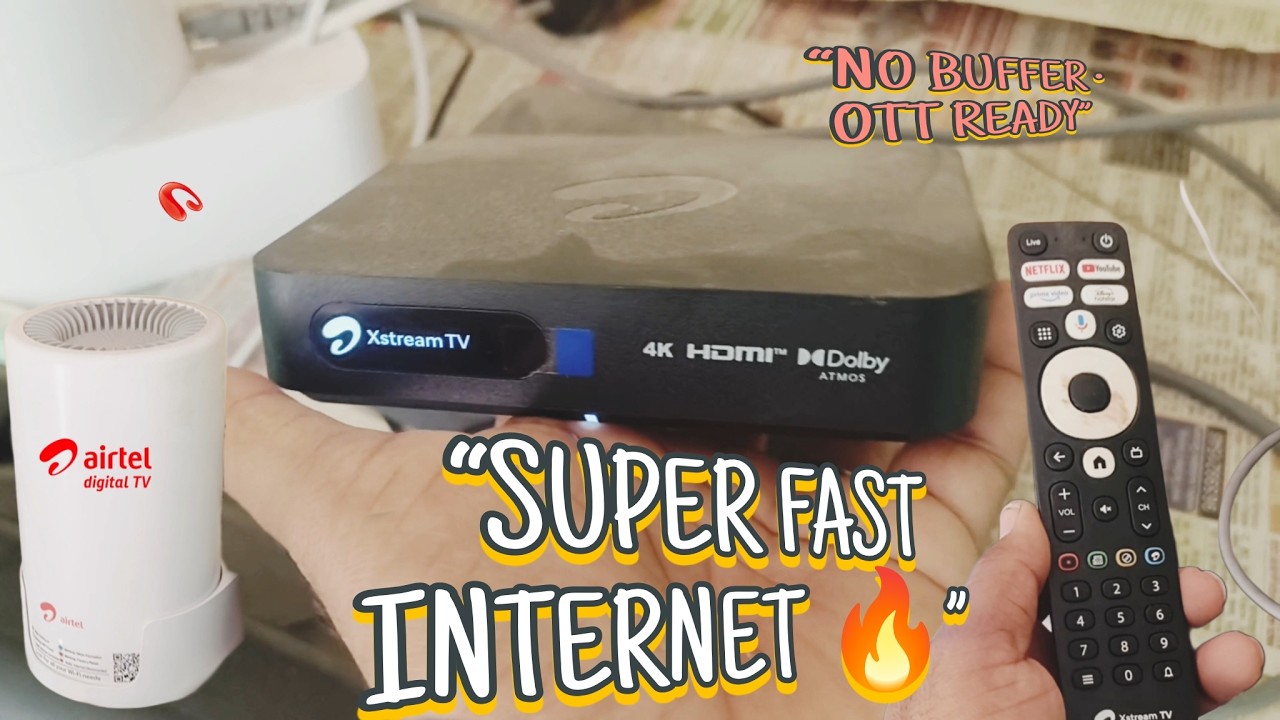 Airtel Air Fiber Review Telugu | Super Fast Internet Experience 🔥 #airtel #airfiber #airtelairfiber
