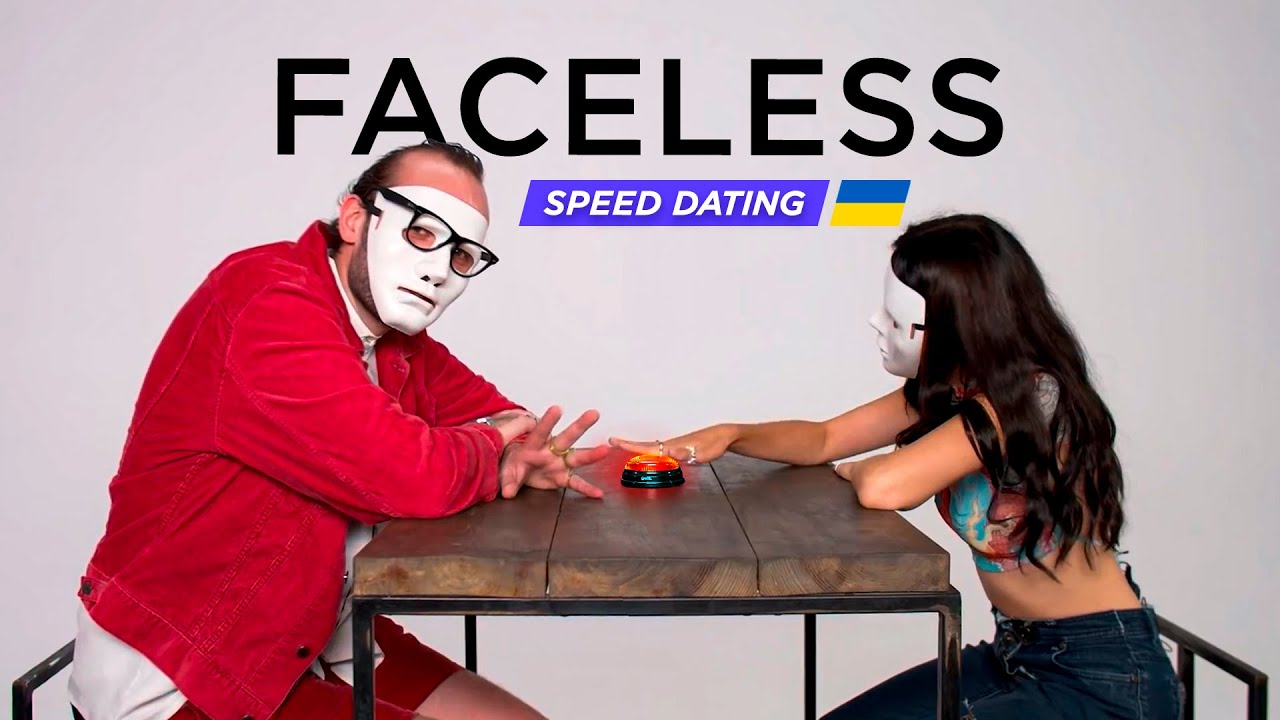The Button show with MASKS | Faceless Speed Dating | Blind Dates In Ukraine