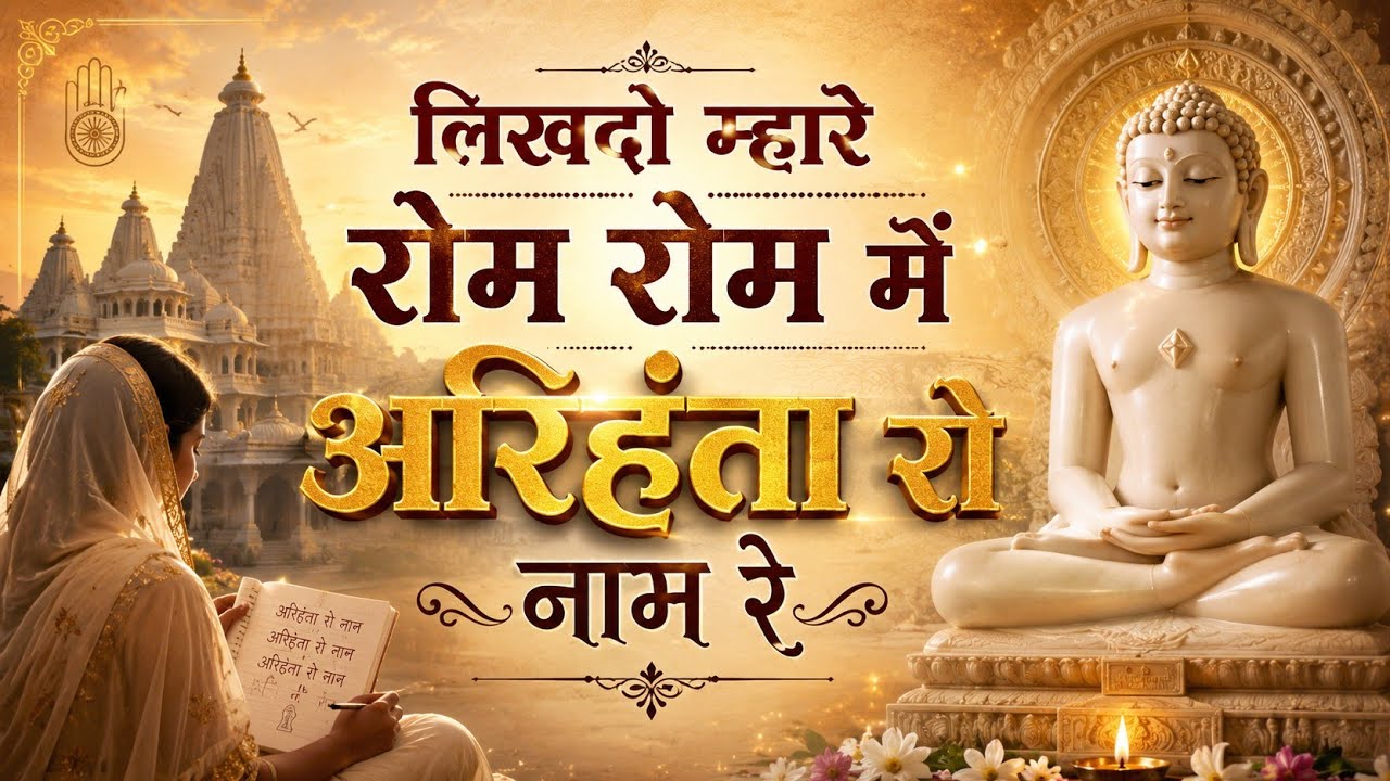 Likhdo Mahre Rom Rom Main | Tirthankar Chobisi Bhajan | Jain Devotional Song | Bhakti  #JainBhajan