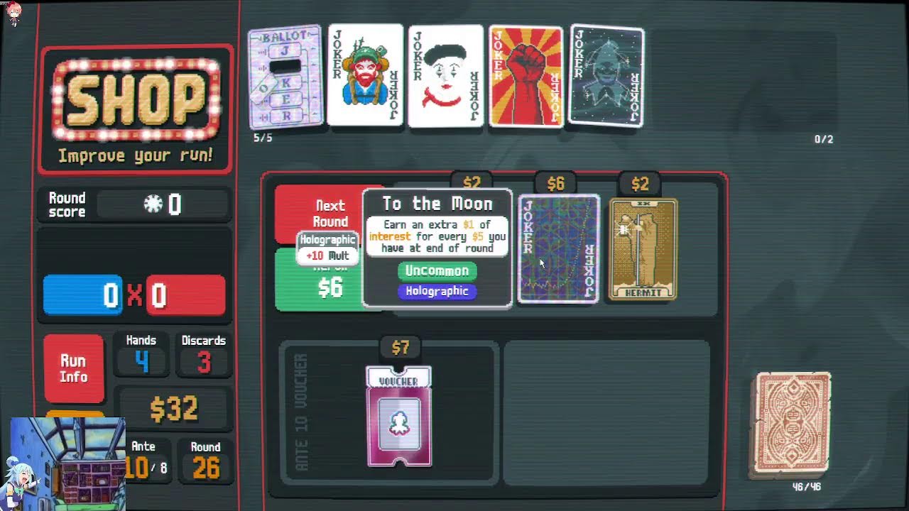 Trying to Get a Win in More Decks in Balatro