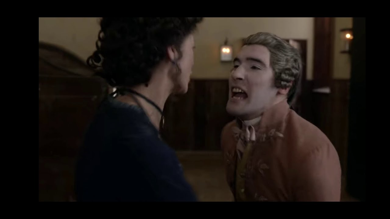 Outlander Season 5 Episode 6 | "Better to marry than burn" Philip Wylie try to kiss Claire [CLIP]