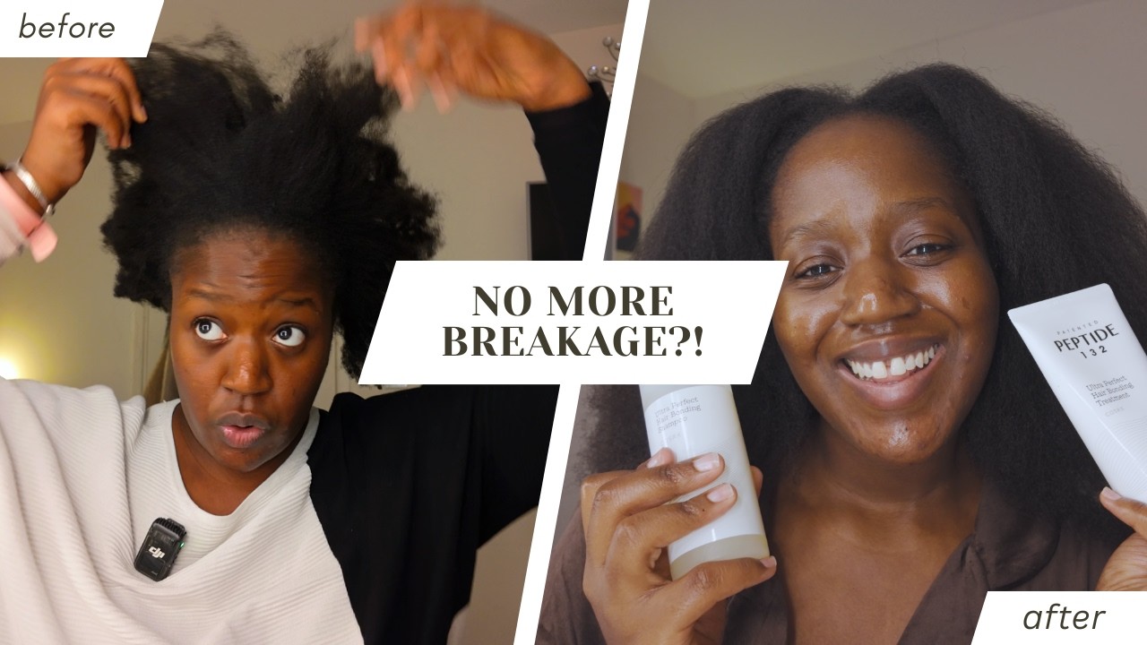 Peptides for Type 4 Hair?! COSRX Peptide 132 First Impressions