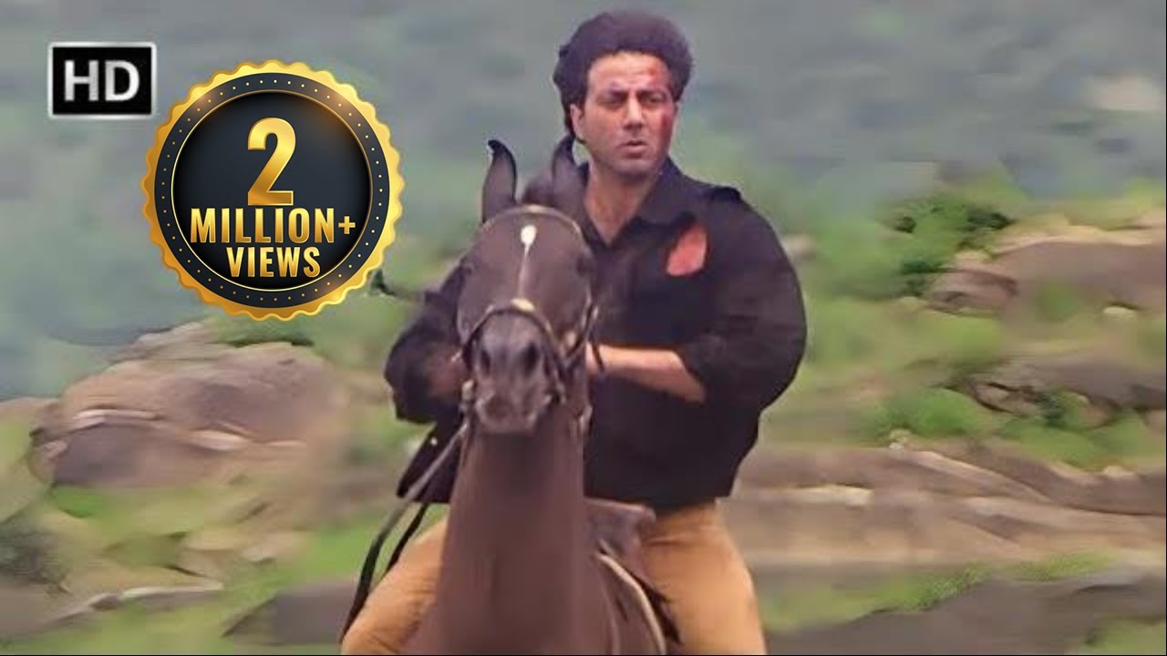 Climax - मेरे दुश्मनों की साजिश है मुझे बर्बाद करने की - Ajay - Sunny Deol, Karishma Kapoor - Action