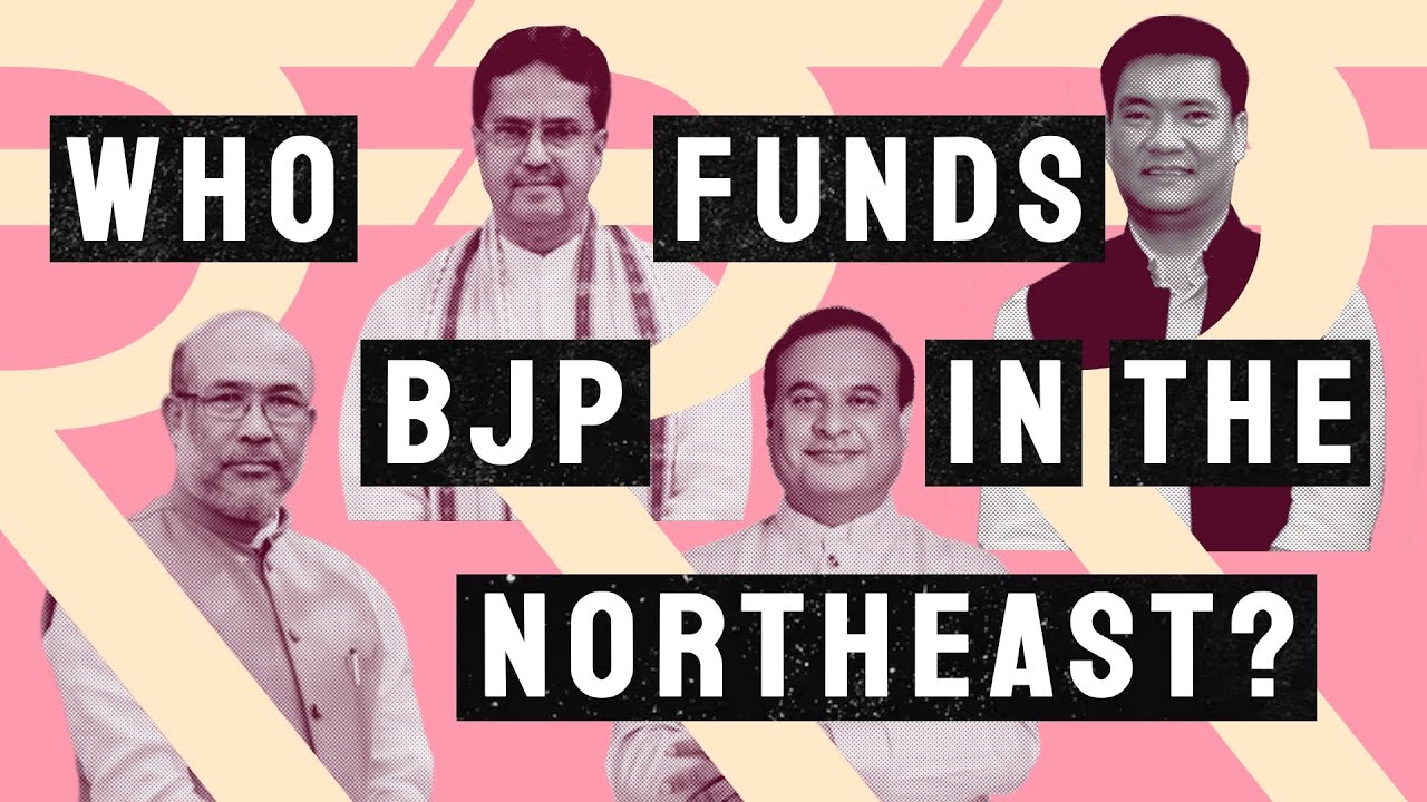 Who is funding the BJP in India's Northeast?
