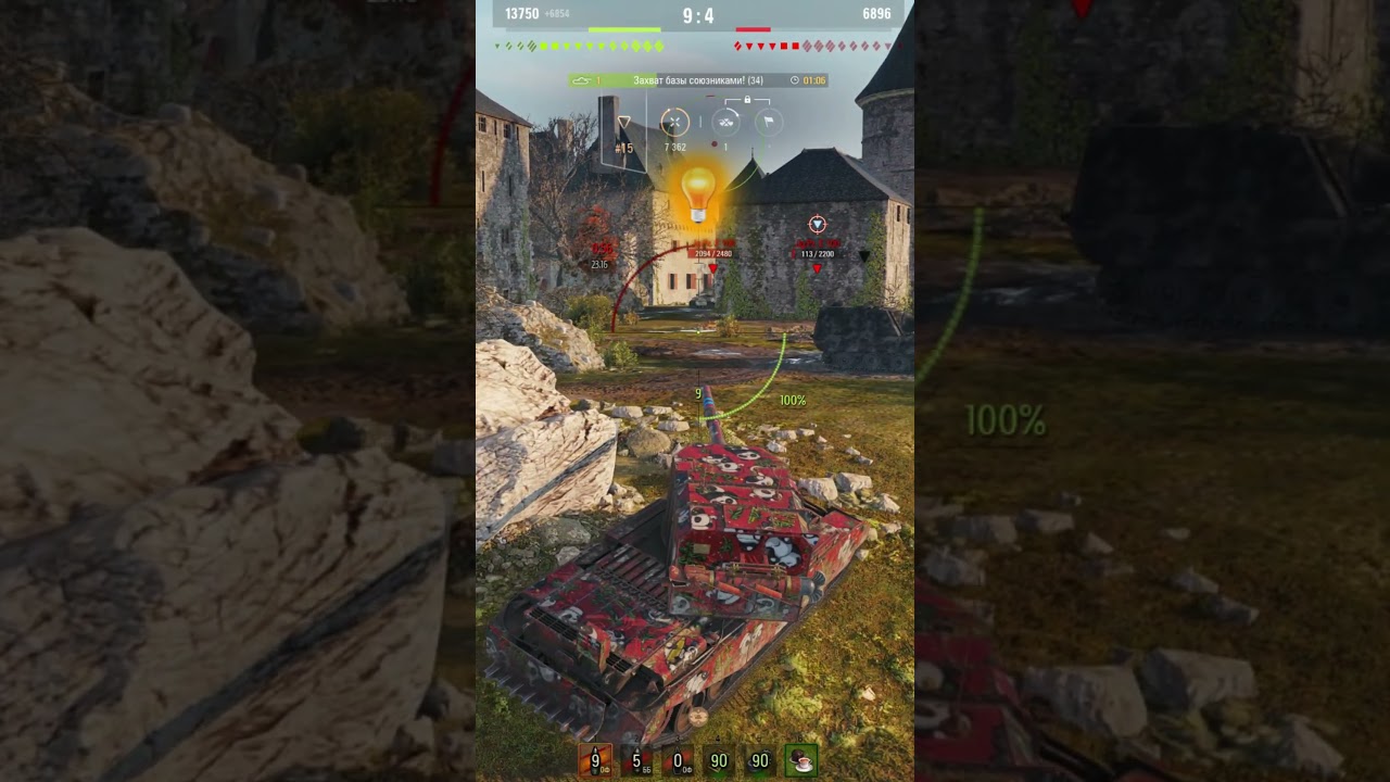 FV 4005. 10000 DAMAGE. 