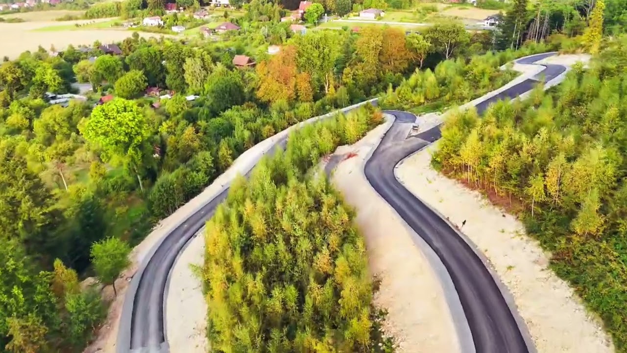 Modernizace biatlonové trati v Bystřici pod Hostýnem na kopci Bedlina @jardamax DJI mini4pro