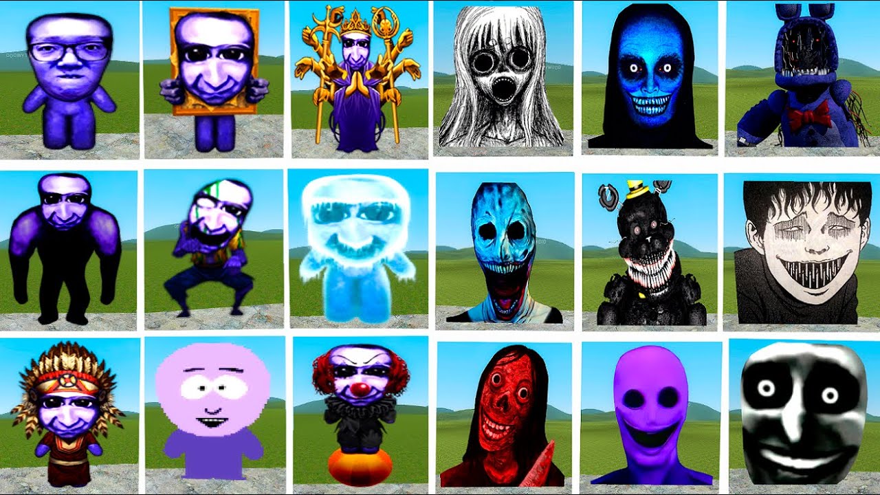 AO ONI & HORROR FAMILY In Garry's Mod