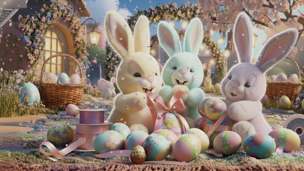 Counting Down to Easter 🐣 | Bright Spring Ambience for Calmness & Joy