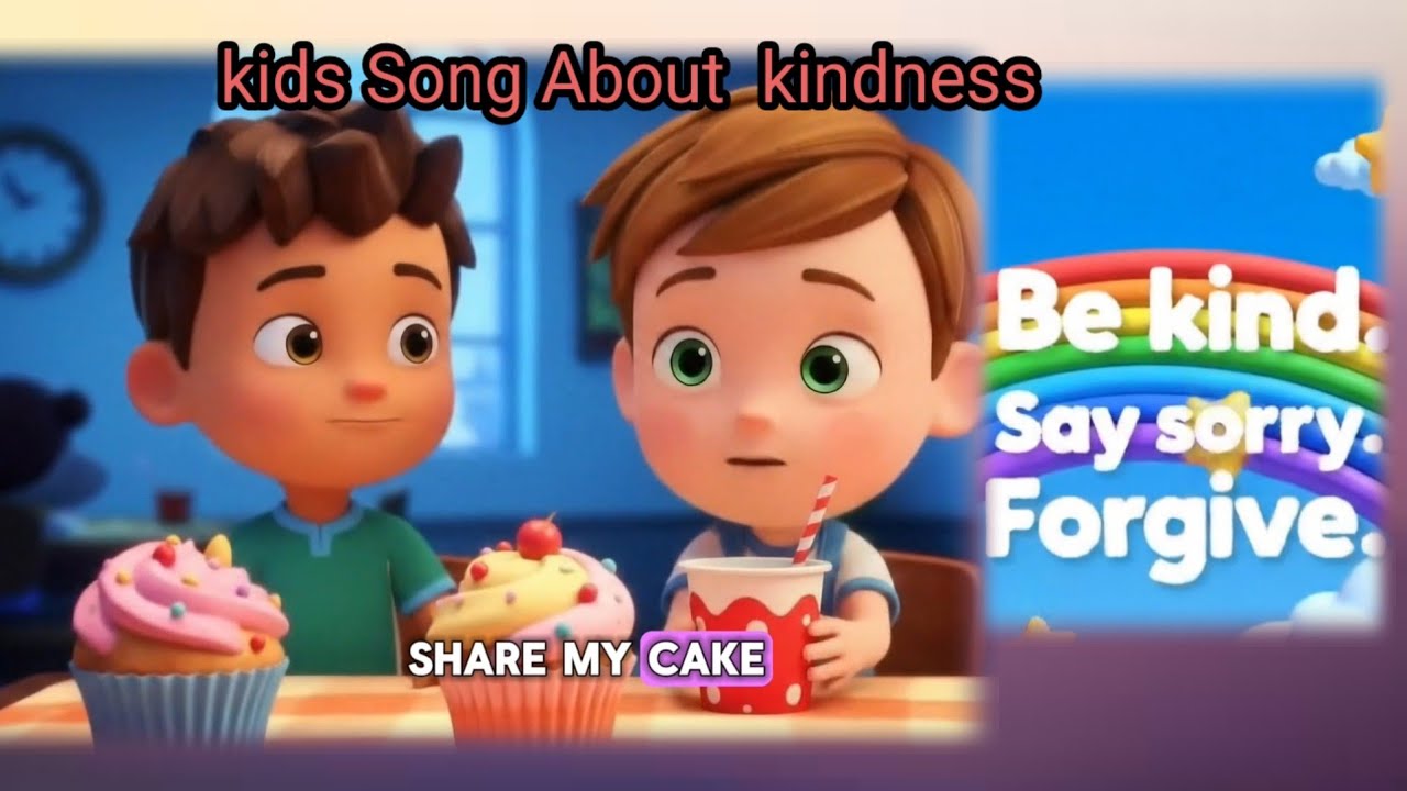 I’m Sorry, I Forgive You | Kids Song About Kindness & Friendship ✨ Nursery Rhymes 