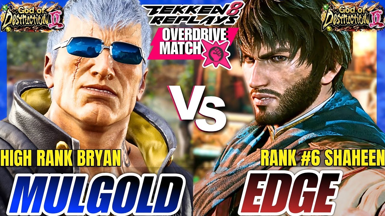 Tekken 8 - Mulgold (Bryan) vs Edge (Shaheen) - Epic Ranked Match