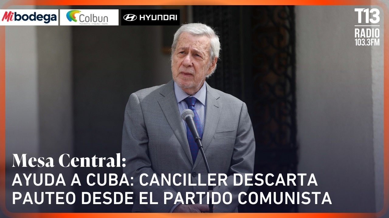 Ayuda humanitaria a Cuba: Canciller descarta pauteo desde el Partido Comunista | Mesa Central