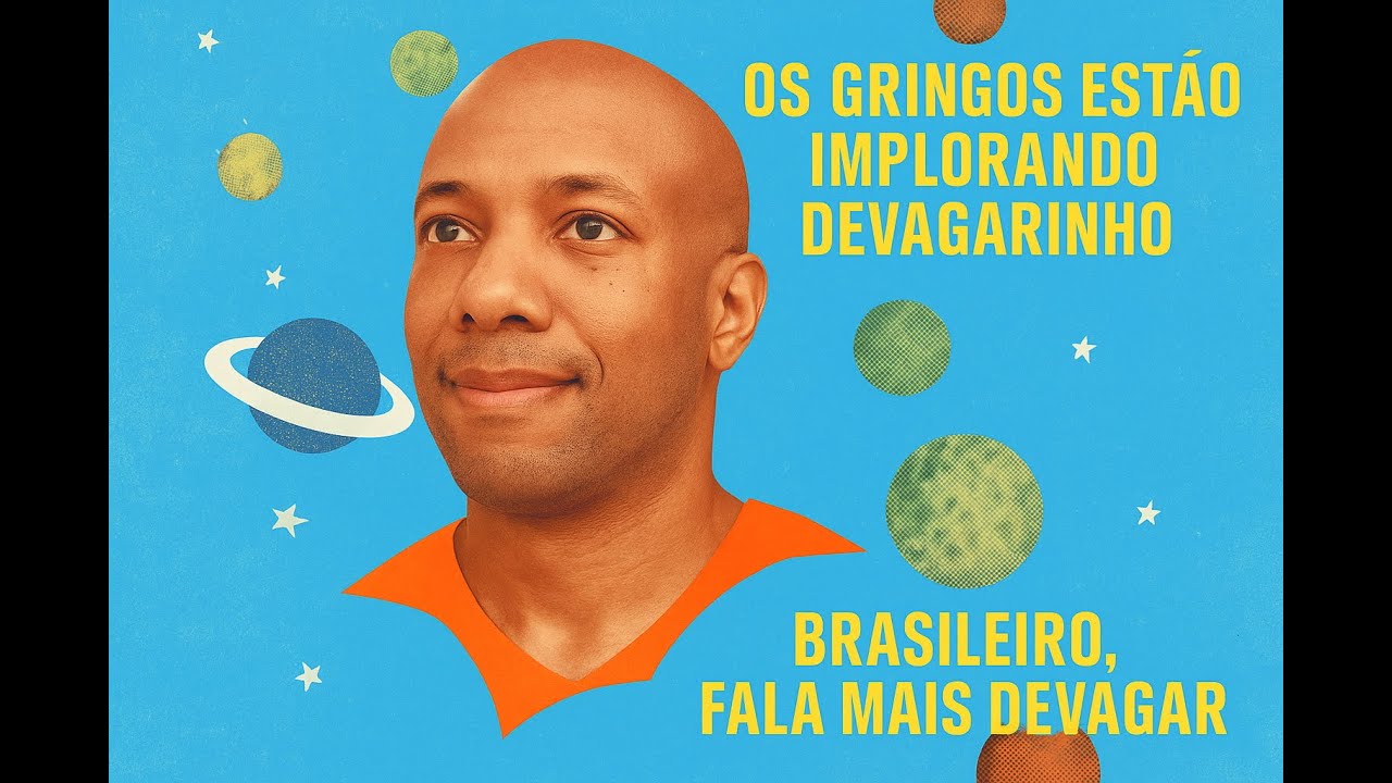 "DEVAGARINHO" (Fale Mais Lento) | O Hino Oficial de Todo Gringo Aprendendo Português Brasileiro!