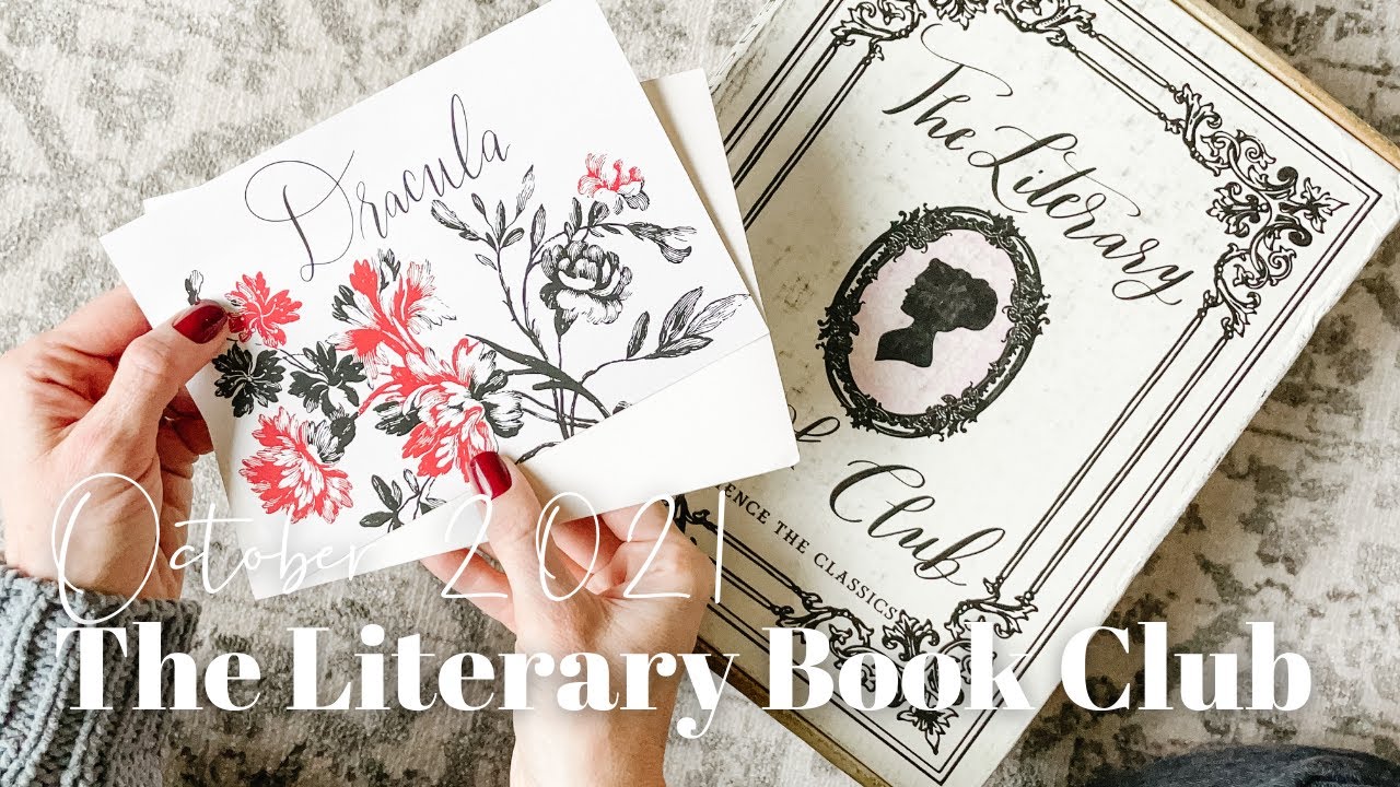 The Literary Book Club Unboxing October 2021: Book Subscription Box