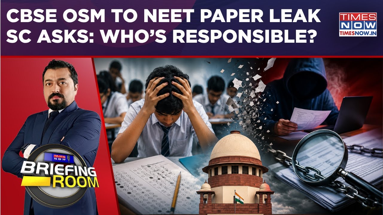 CBSE OSM to NEET Paper Leak: SC Asks: Who&rsquo;s Responsible? | NTA & CBSE Fail Credibility Test?