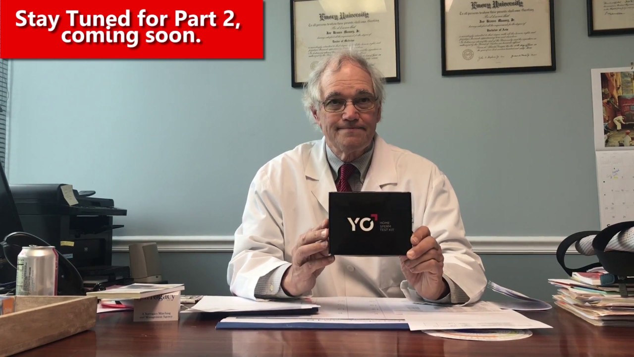 YO home sperm testing kit review – Part I: Normal
