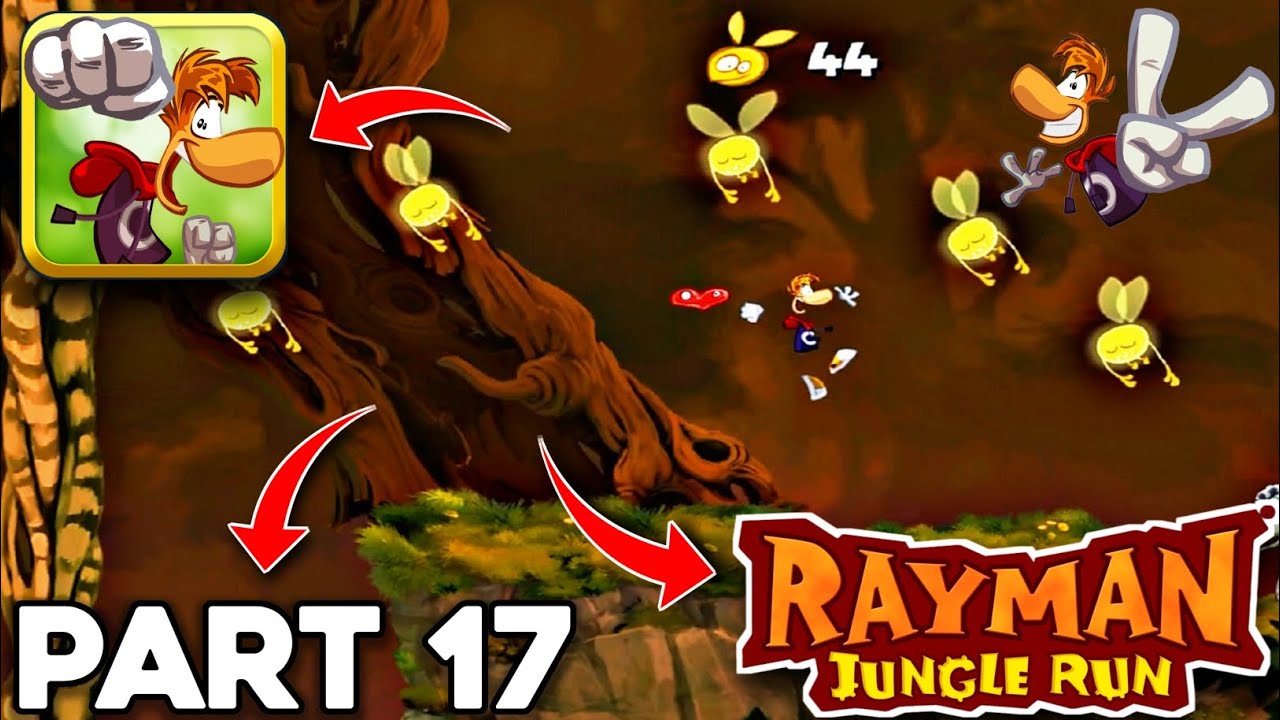 Rayman Jungle Run Gameplay Part 17 Android/IOS