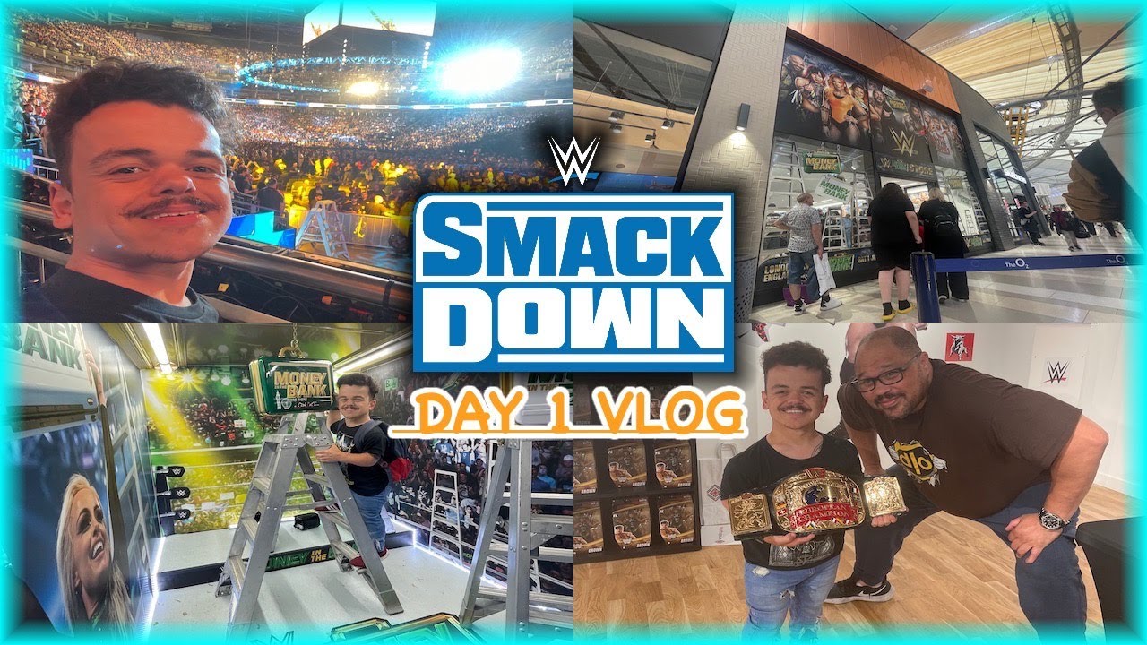 WWE London Weekend | WWE SmackDown | Day 1 (Vlog)