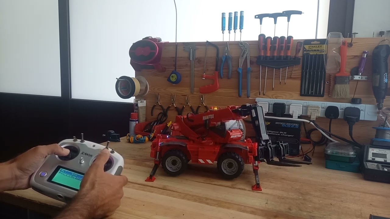bruder Manitou conversion to rc