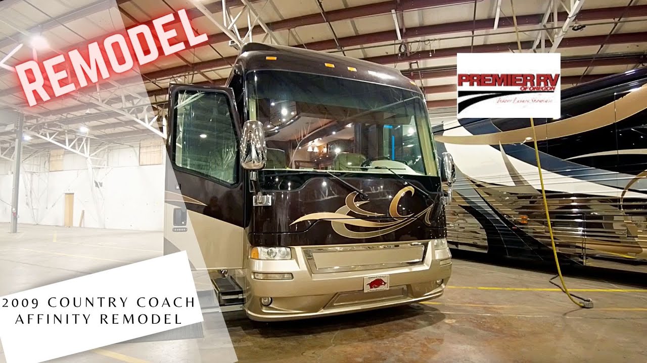 Переделка автодома на базе Country Coach Affinity 45' 2009 года выпуска