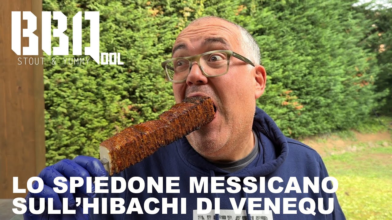 Spiedino? No! Spiedone, alla messicana sull'hibachi di Venequ!