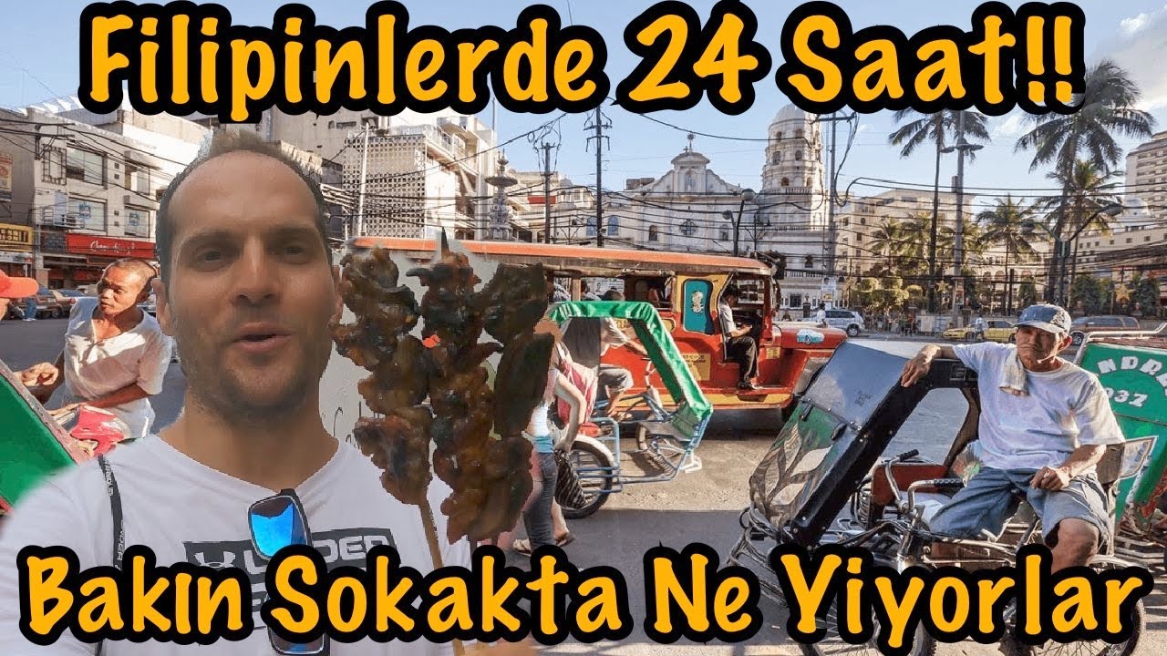 Filipinlerde 24 Saat!! ★ Sokakta Sakatatçı Buldum ★ Manila
