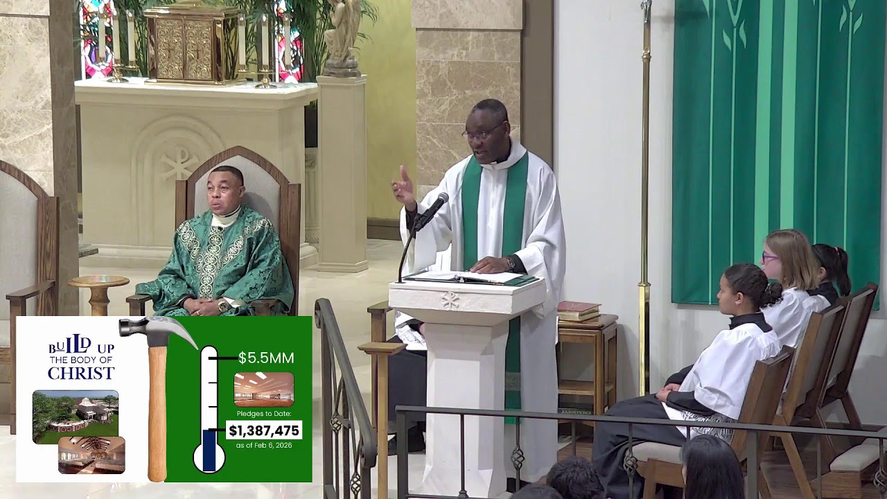 Fifth Sunday in Ordinary Time  - February 8, 2025 - 11am Mass Celebrant: Fr. Honoris Jimanze