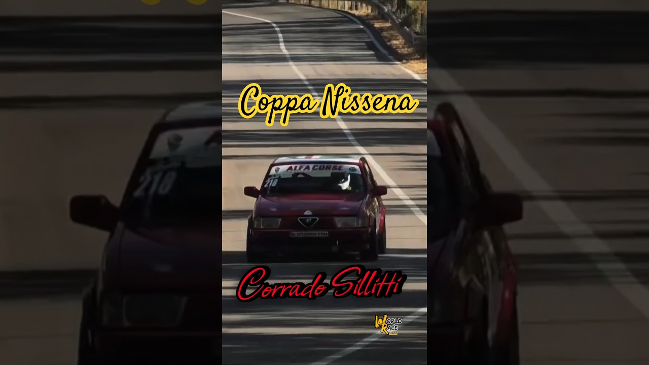 Corrado Sillitti e la sua Alfa Romeo 75 alla Coppa Nissena #automobile #motorsport #racing #alfa75