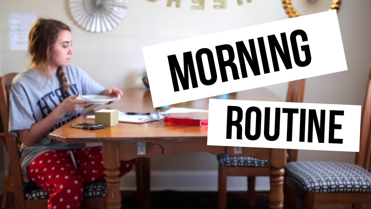MORNING ROUTINE | 2016